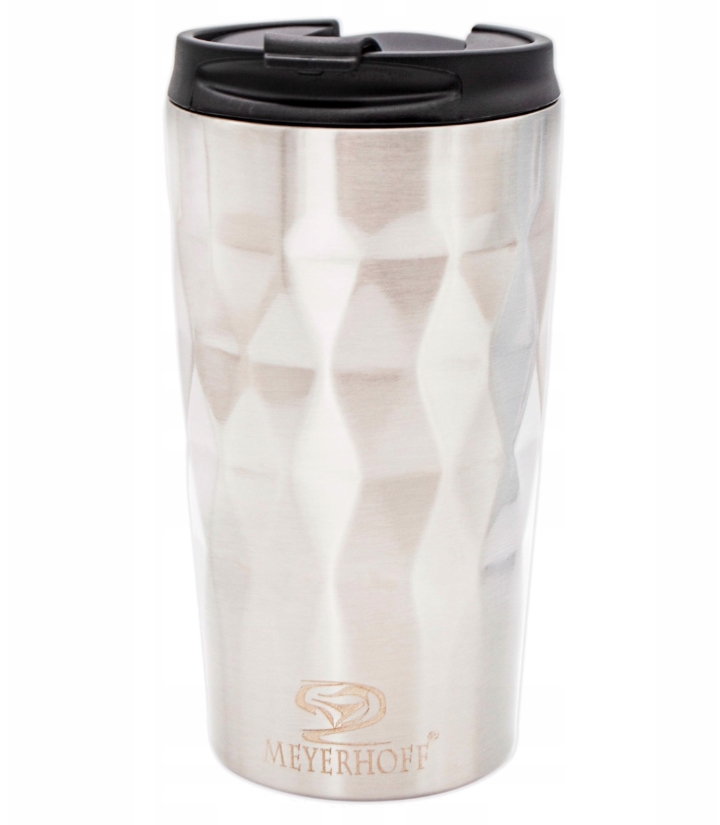 Hrnek termo nerez 380ml  MEYERHOFF DIAMOND stříbrná KUTIL Sklad7 439360.00