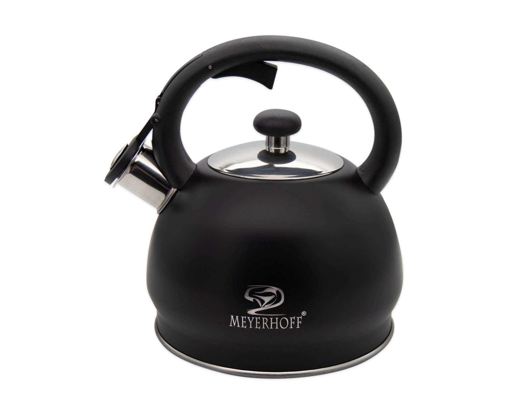 Konvice čajník nerez/lak 1,8L MEYERHOFF MH-4046E indukce, černá