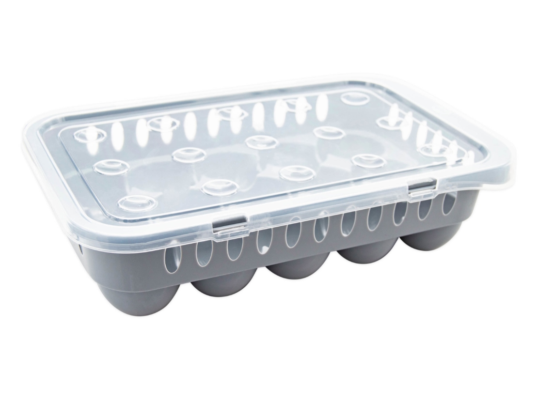 Obal na vajíčka 15ks  EGGS šedá KUTIL Sklad7 440464.00