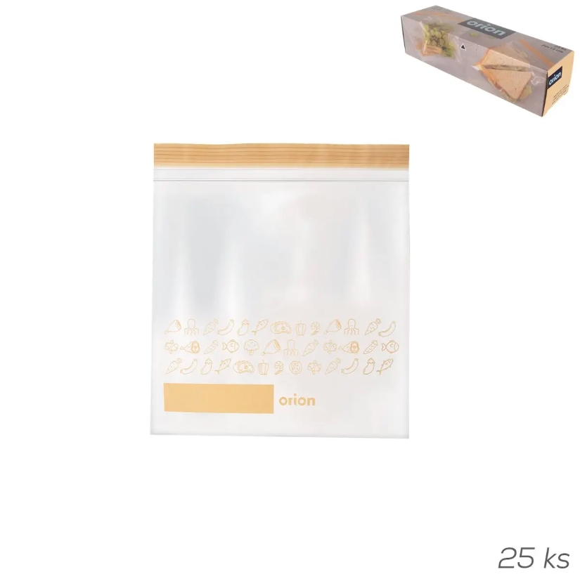 Sáček ZIP 25ks 20x18cm KUTIL Sklad7 2642261.00