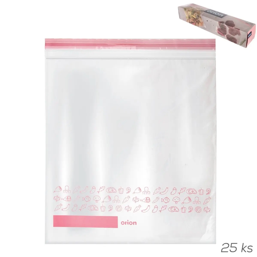 Sáček ZIP 25ks 34x27cm KUTIL Sklad7 2642263.00