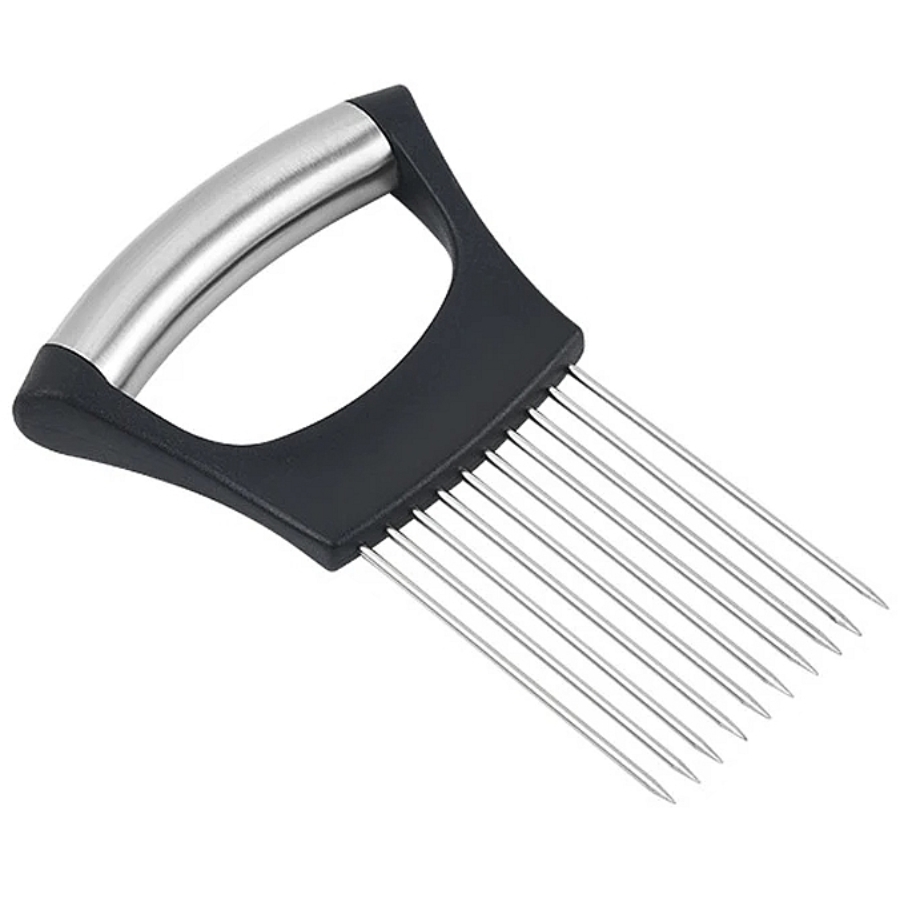 Držák na krájení cibule hřeben  INOX KUTIL Sklad7 610465.00