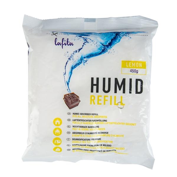 Pohlcovač vlhkosti - náhradní náplň citron 450g  LAFITA KUTIL Sklad7 9680714.00
