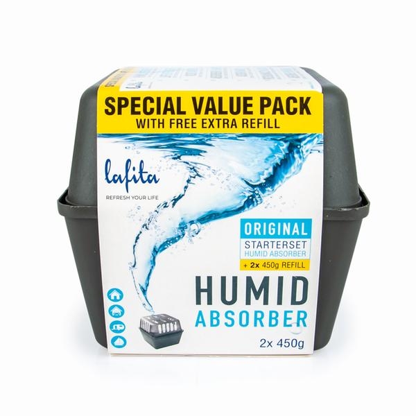 Pohlcovač vlhkosti 2x450g  LAFITA KUTIL Sklad7 9681148.00
