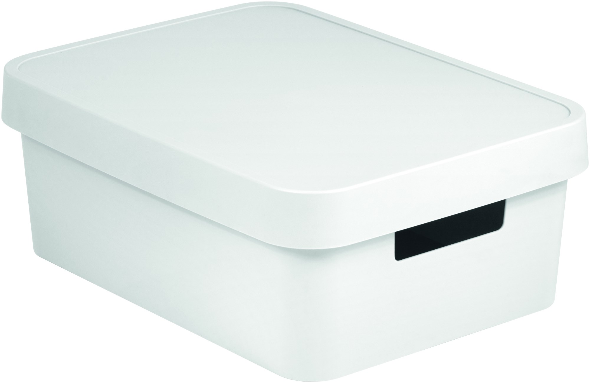 Košík PH 36x27x14cm s víkem  INFINITY bílá KUTIL Sklad7 9604752.00