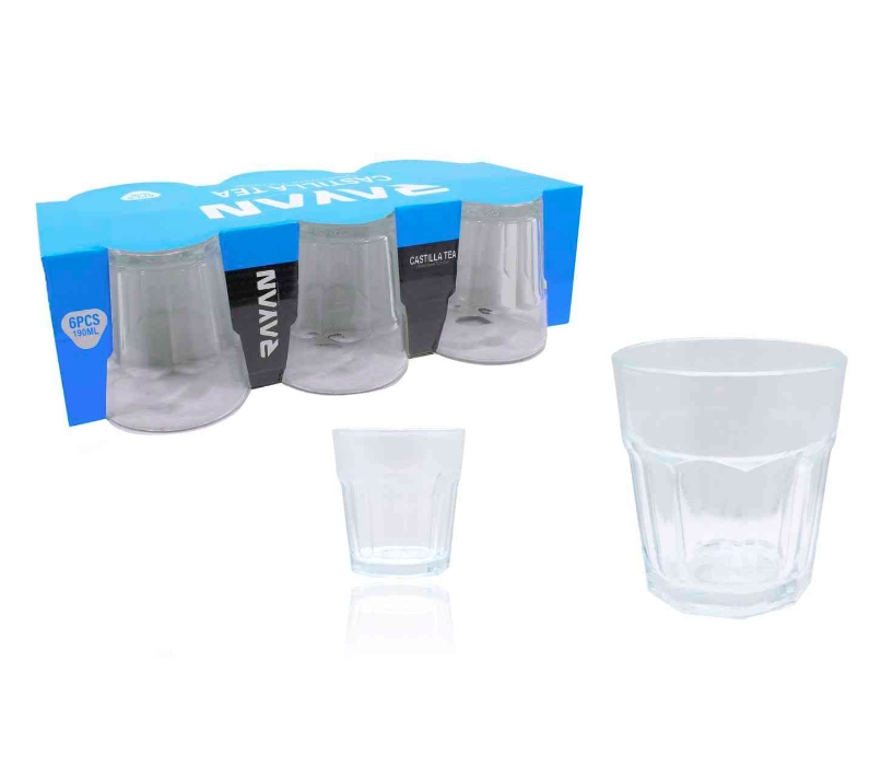 Sklenice 190ml sada 6ks  RAYAN KUTIL Sklad7 678777.00