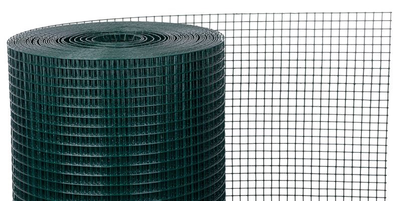 Pletivo svařované 4hran 16x16mm PVC 10x0,5m zelená KUTIL Sklad7 8731436.00