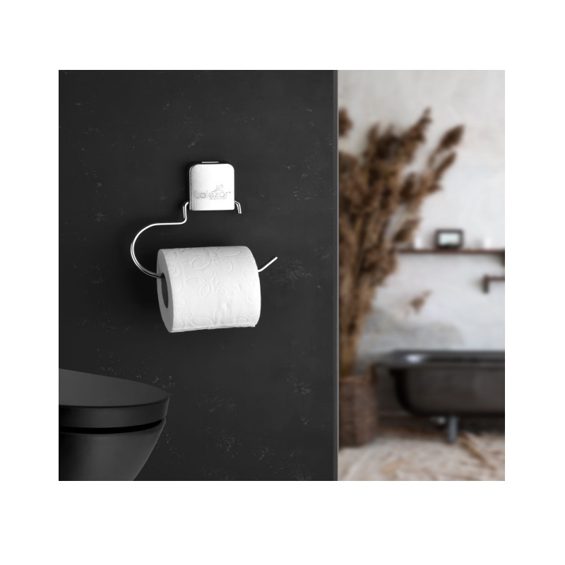 Držák WC papíru samolepící  LALEZAR 2D chrom KUTIL Sklad7 437113.10