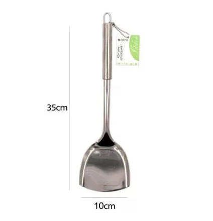 Obracečka lopatka plná nerez 35x10cm HDEPO KUTIL Sklad7 672040.00