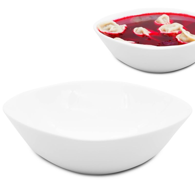 Miska porcelán bílá 16,5x16,5cm  MODERN KUTIL Sklad7 441763.00