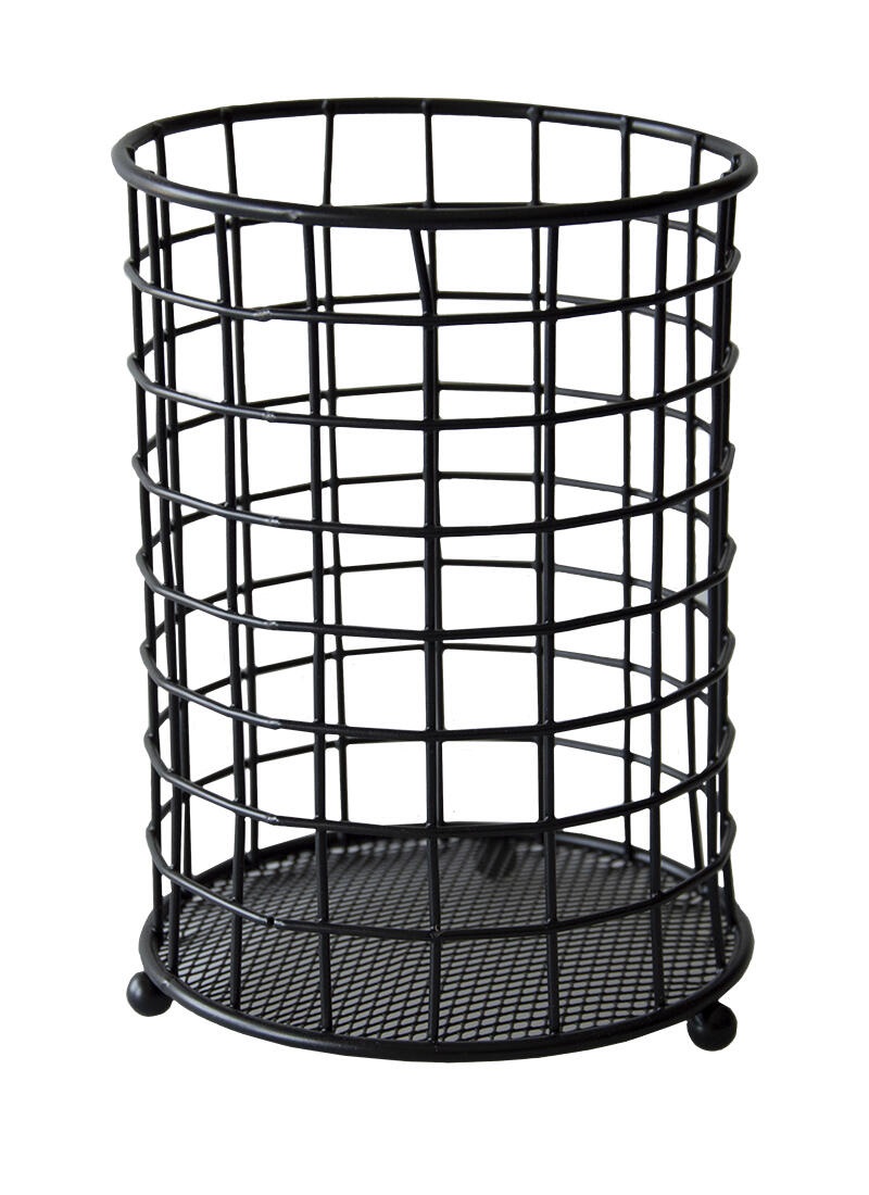 Odkapávač příborů černý ¤13 v.18cm  BLACK GLOBE KUTIL Sklad7 9392510.00