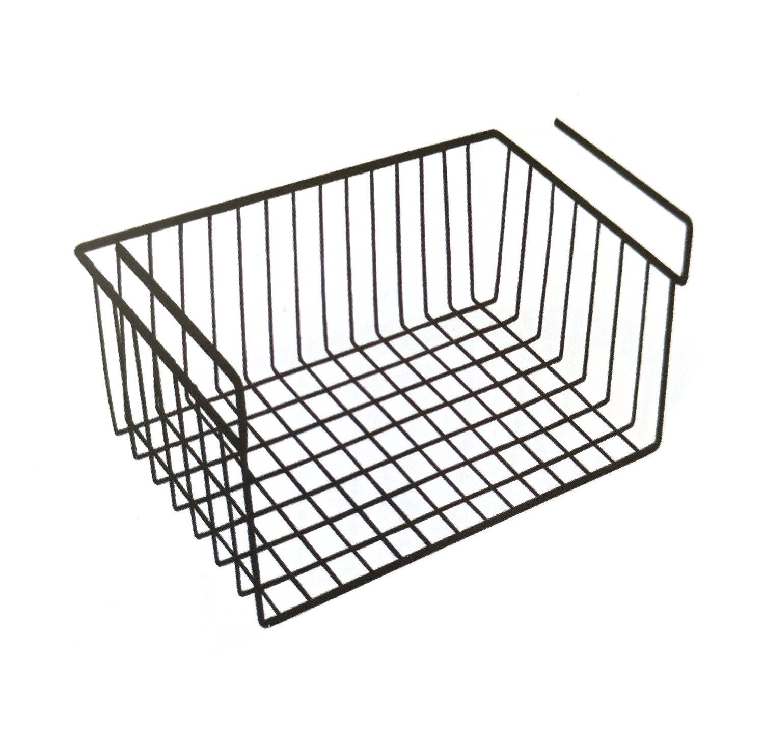 Police do skříně závěsná černá 30cm  BLACK GLOBE KUTIL Sklad7 9392530.00