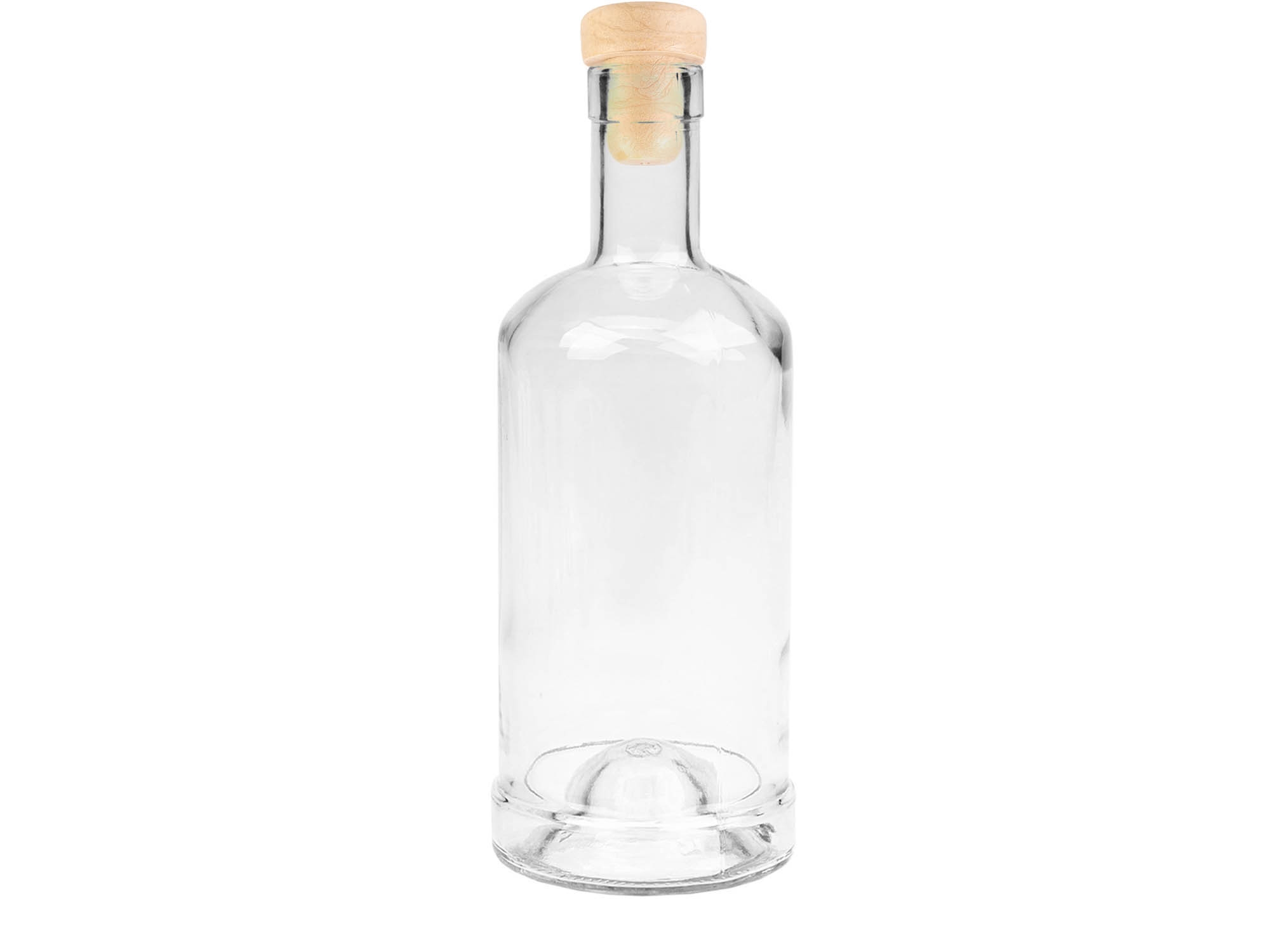 Láhev sklo  500ml CYLINDER se zátkou
