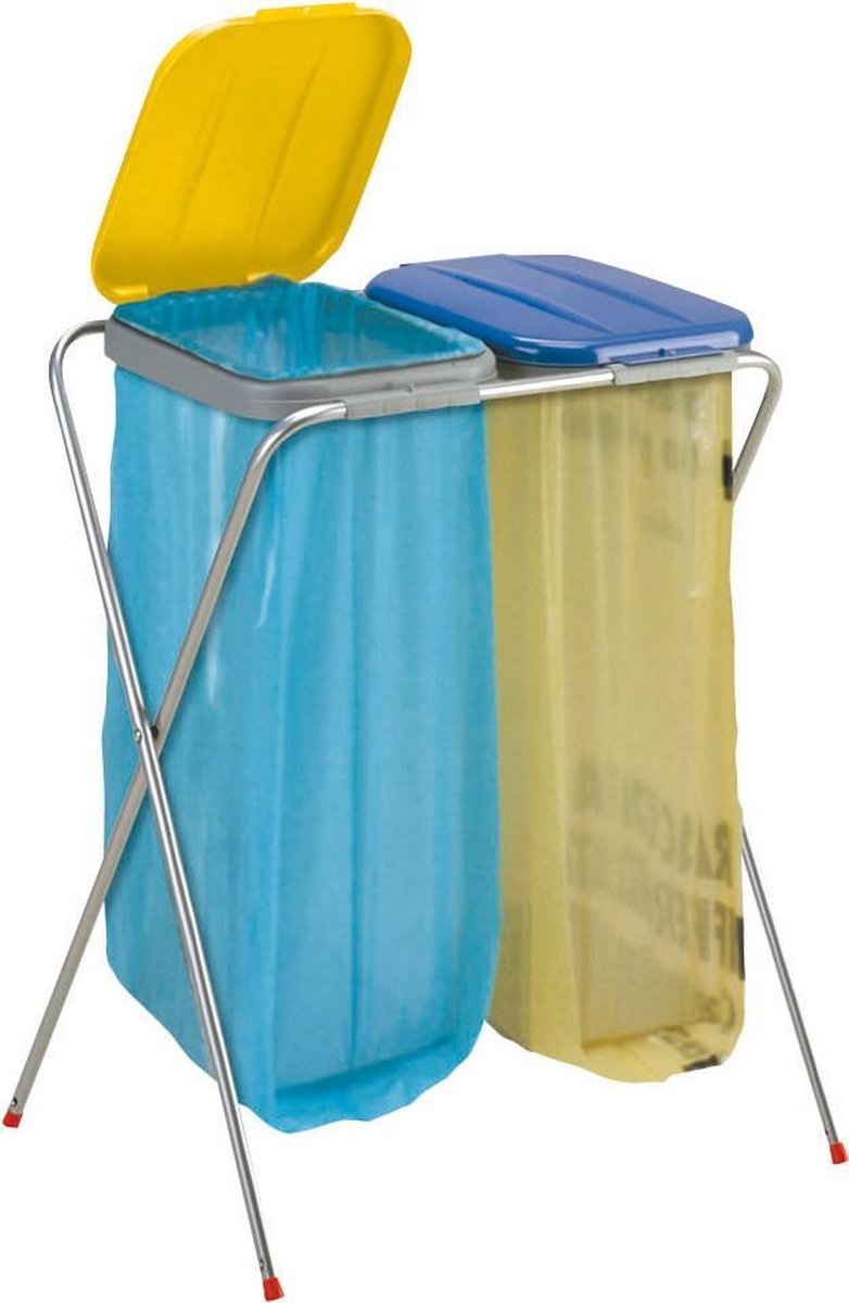 Koš odpadkový stojan na tříděný odpad  ECOFIX2, mix barev KUTIL Sklad7 9310702.00