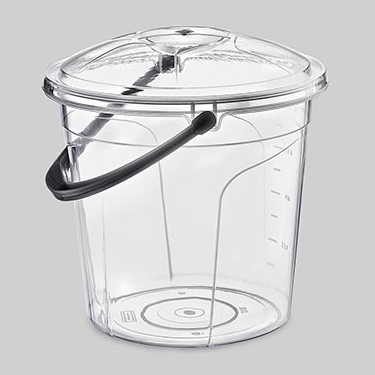 Vědro  5L PH s víkem, atest potraviny  POLY čiré KUTIL Sklad7 418580.00