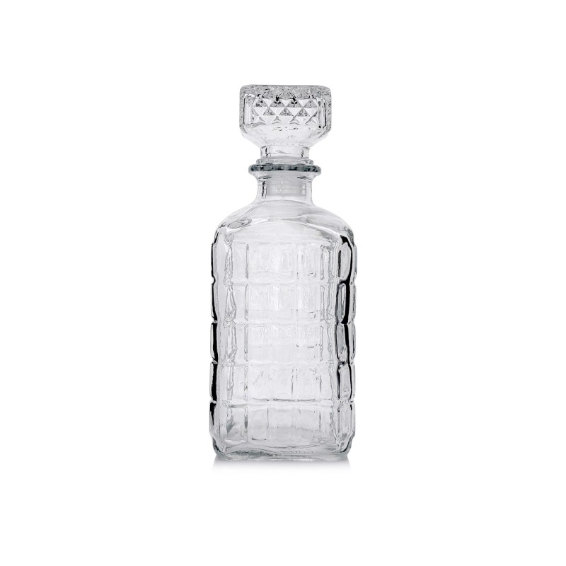 Karafa sklo  850ml  KVADRAT