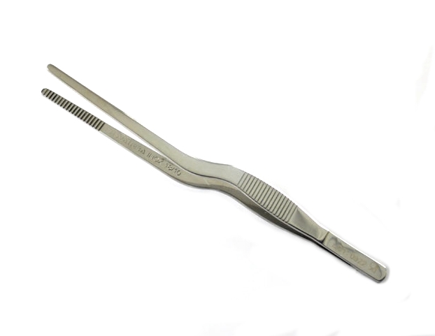 Pinzeta potravinářská nerez vyhnutá 16,5cm  SVANERA PINZA 9719 KUTIL Sklad7 779719.00