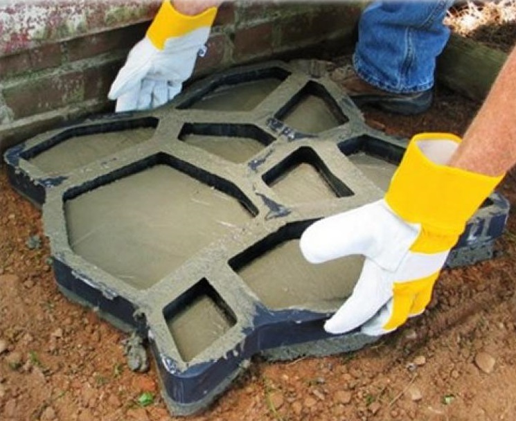 Forma na dlaždice 43x42,5x4cm  WAVE KUTIL Sklad7 662840.00