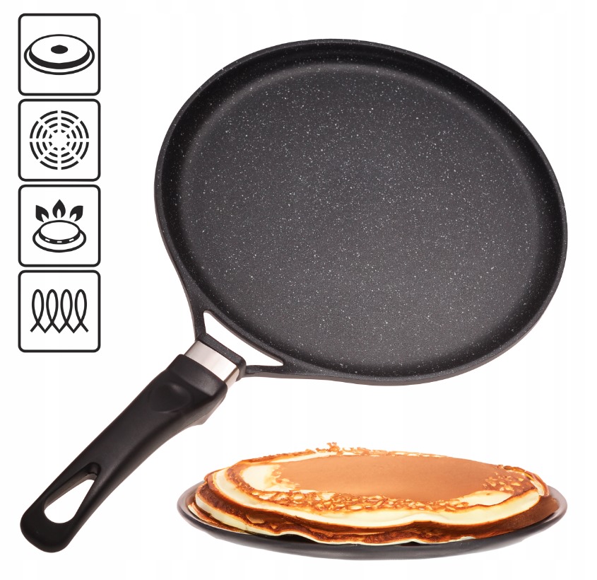 Pánev palačinková nepřilnavá ¤28cm  KAMILLE vč. indukce KUTIL Sklad7 444760.00