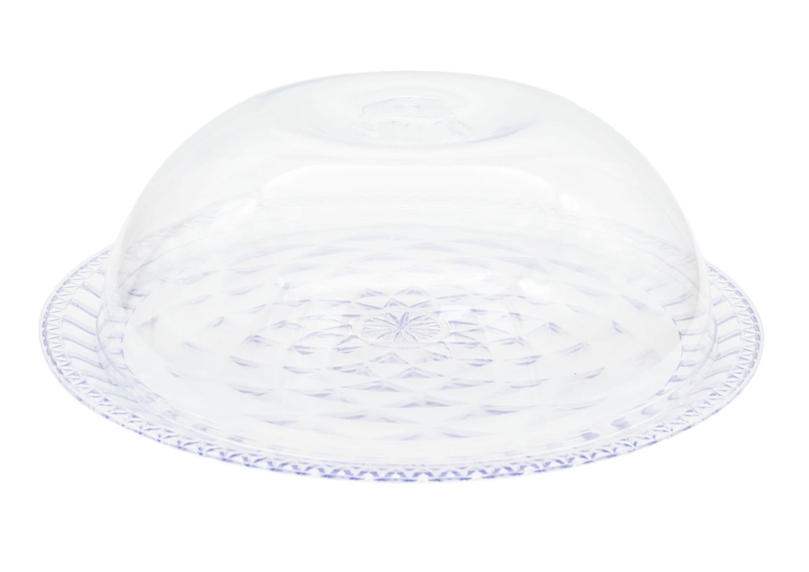 Podnos servírovací plast s poklopem ¤34cm  CAKE KUTIL Sklad7 442778.00