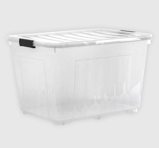 Box úložný TIDY 62x45x40cm s kolečky 72L KUTIL Sklad7 600736.00