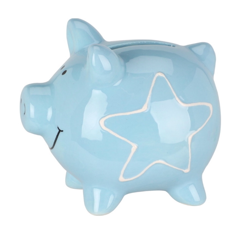 Pokladnička keramická  PIG, mix barev KUTIL Sklad7 620612.00
