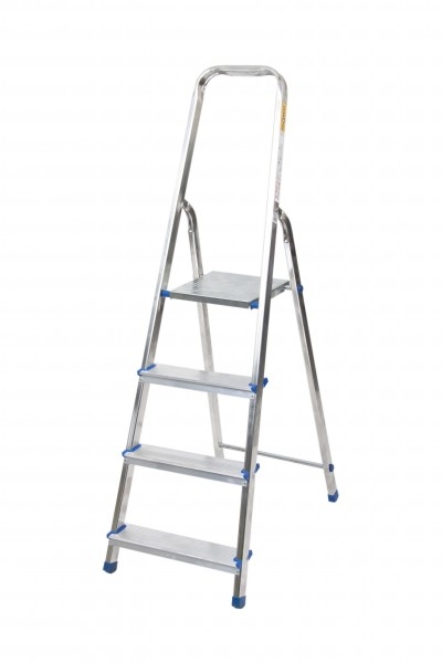 Schůdky hliník 1x4 příčky 125kg  DRABEST KUTIL Sklad7 490003.00