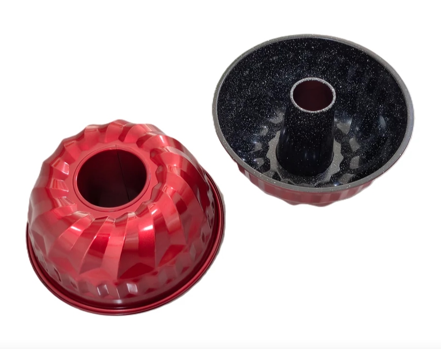Forma bábovka ¤23cm kov nepřilnavá  METAL RED KUTIL Sklad7 619131.00