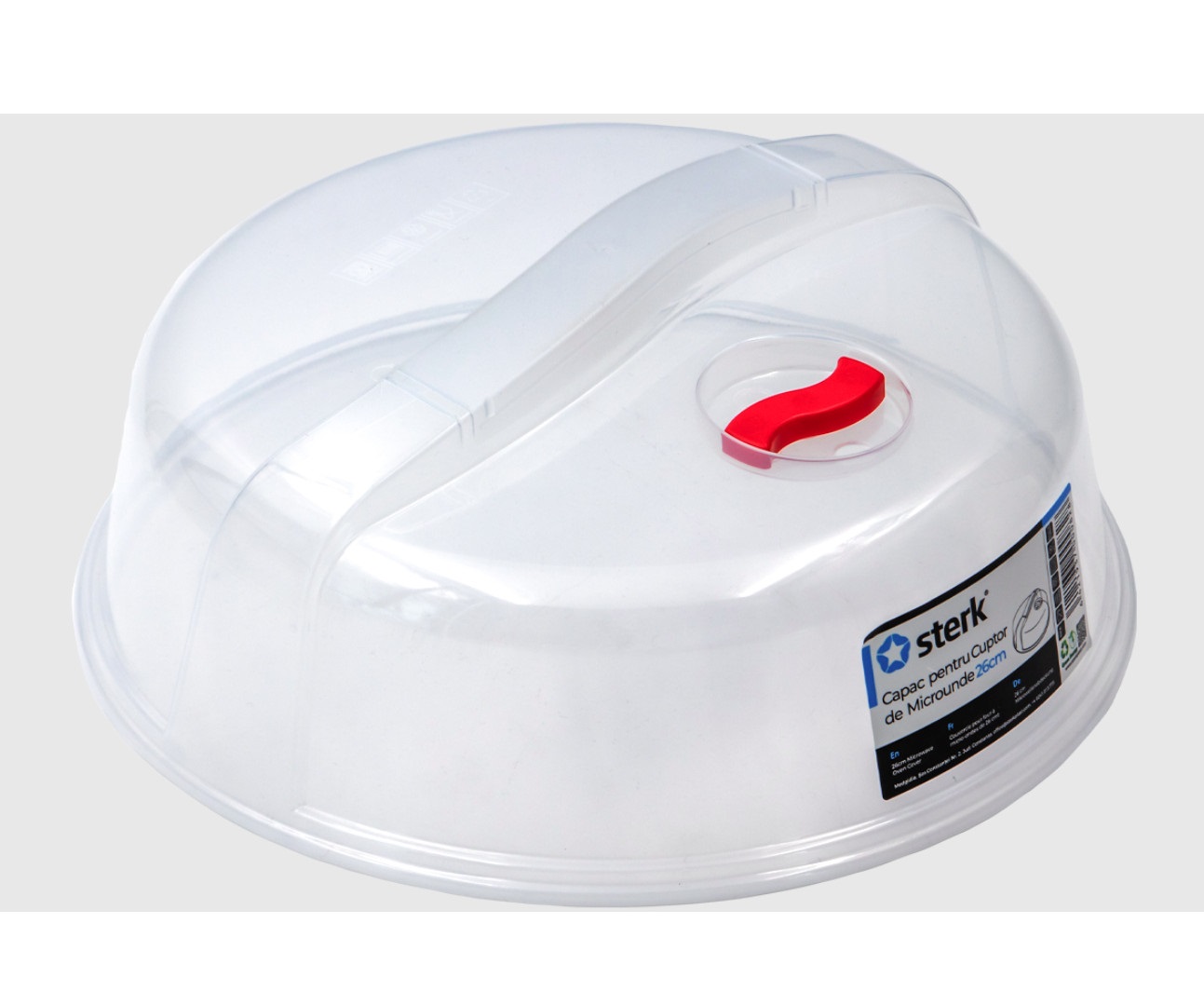 Kryt poklop do mikrovlnky ¤26cm s výpustníkem par  STERK KUTIL Sklad7 600828.00