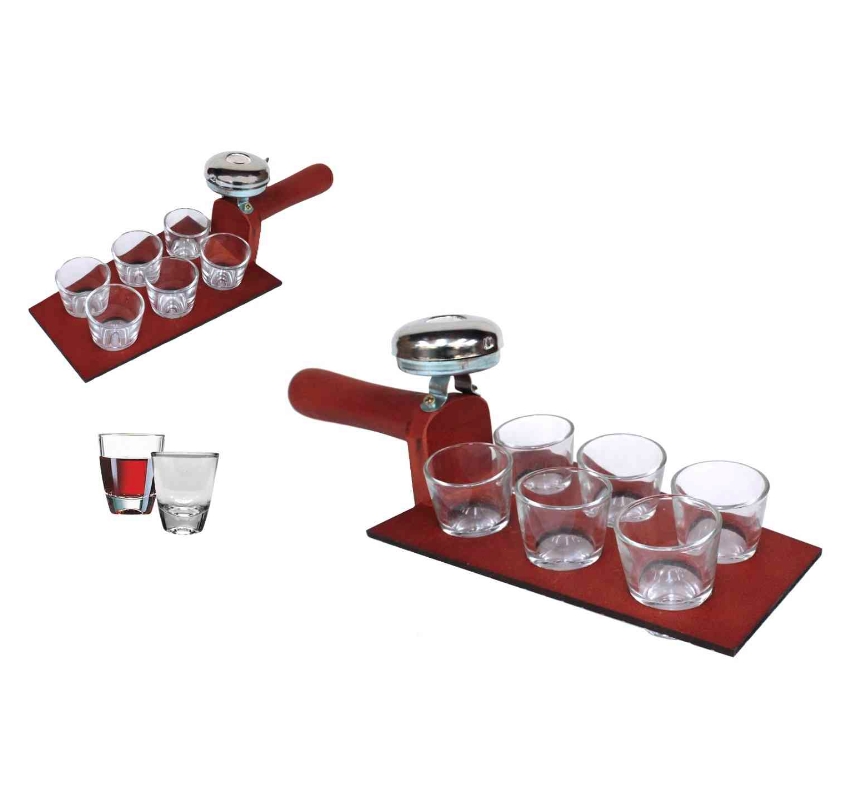 Odlivka 6x30ml na lžíci se zvonkem, dárková sada KUTIL Sklad7 616616.00
