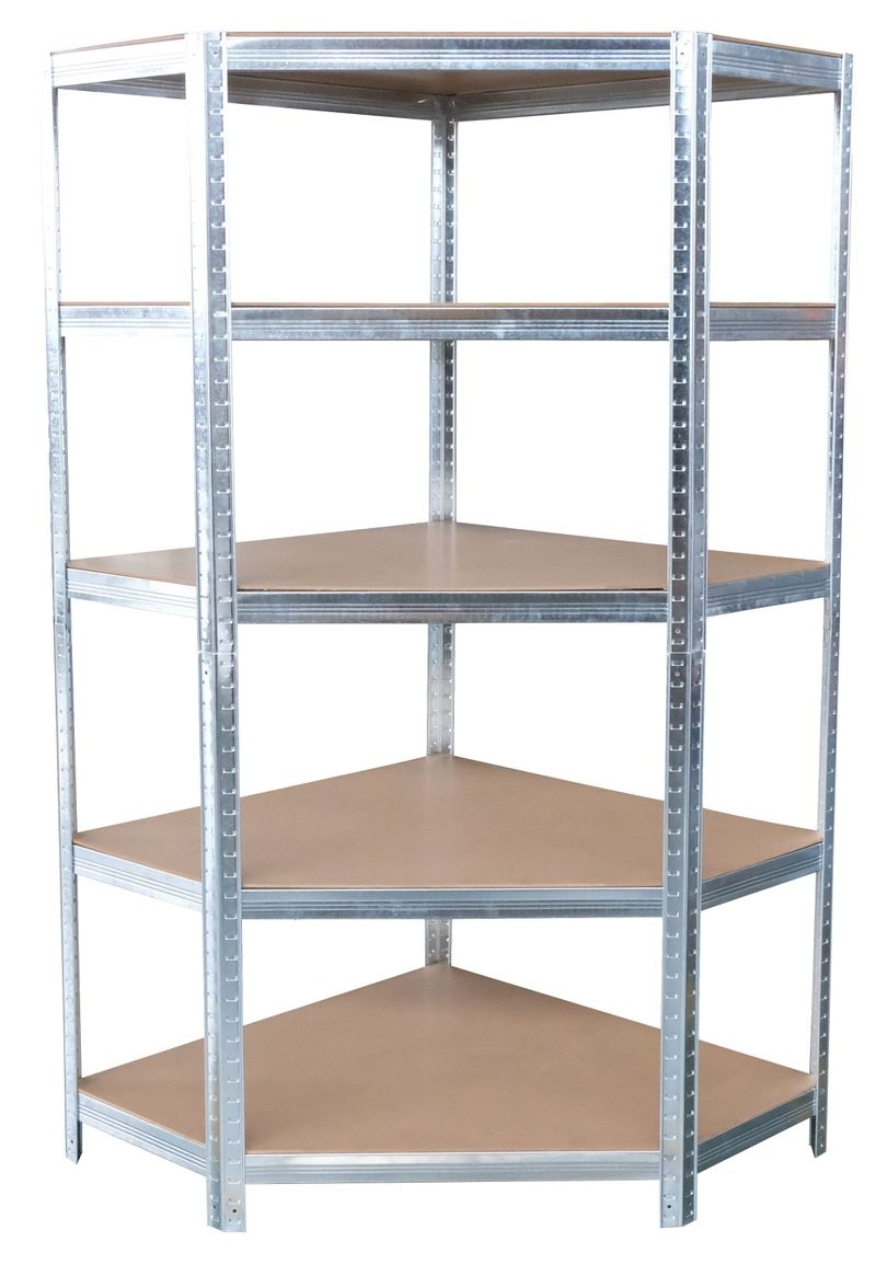 Regál kovový 5 pater 180x90x40cm 150kg KUTIL Sklad7 8712757.00