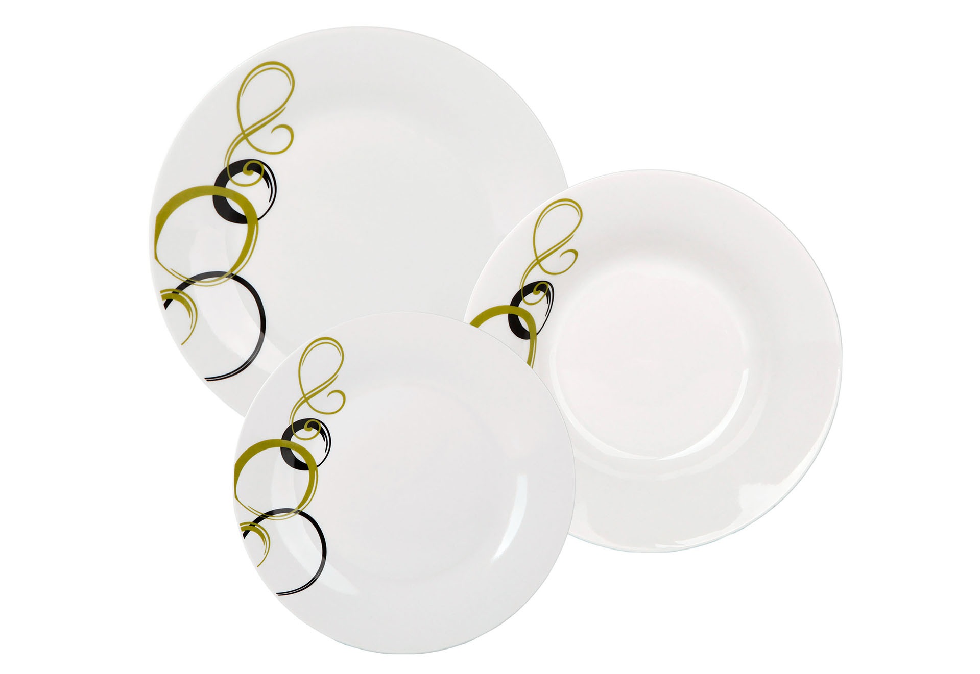 Jídelní sada porcelán 18ks  GREEN KUTIL Sklad7 443423.00