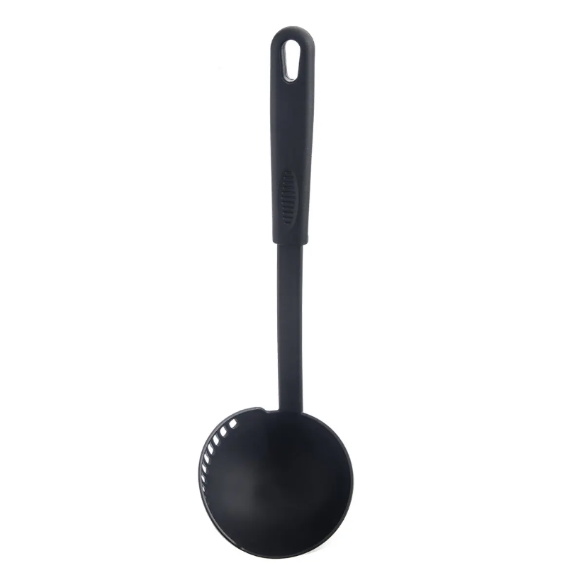 Naběračka termoplast s cedníkem ¤9cm  BLACKLINE