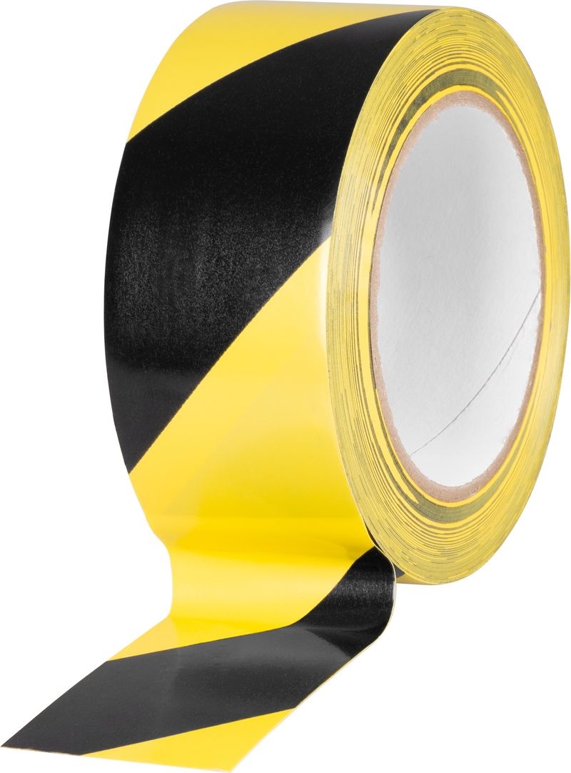Páska varovná lepící žlutočerná 50mm/33m  STREND KUTIL Sklad7 8773091.00