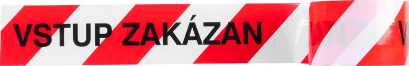 Páska varovná VSTUP ZAKÁZÁN 80mm/250m KUTIL Sklad7 8773098.00