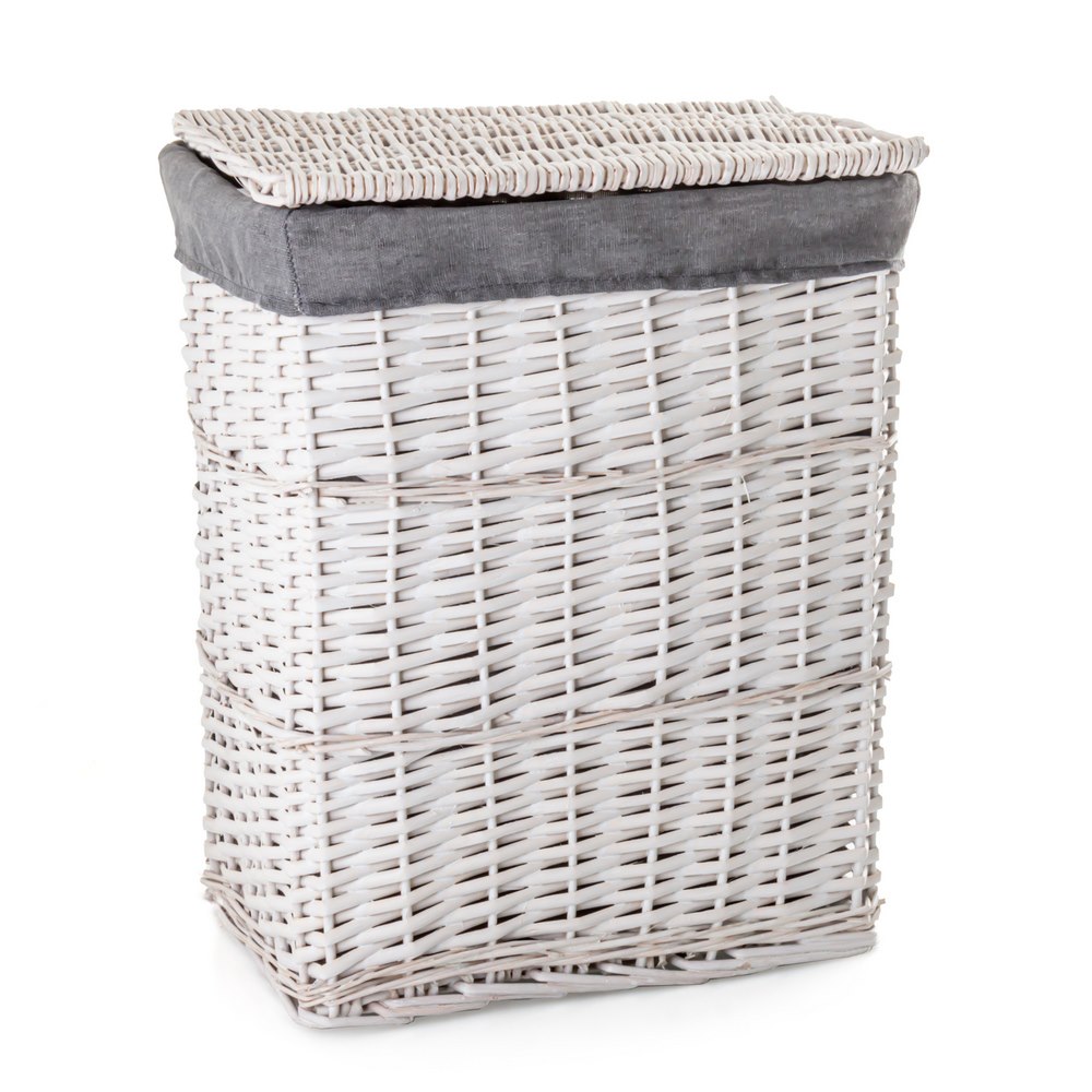 Koš špinavé prádlo proutěný 65L  AWD1594 světlý