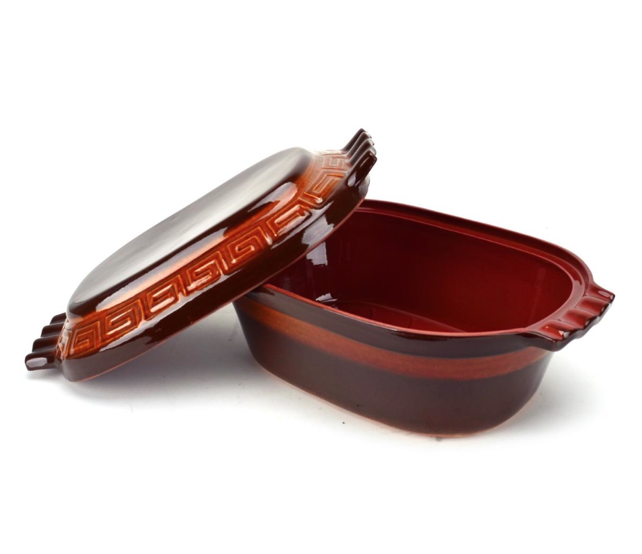 Pekáč římský keramika glazovaný 41x27x15cm 6L KUTIL Sklad7 611902.00