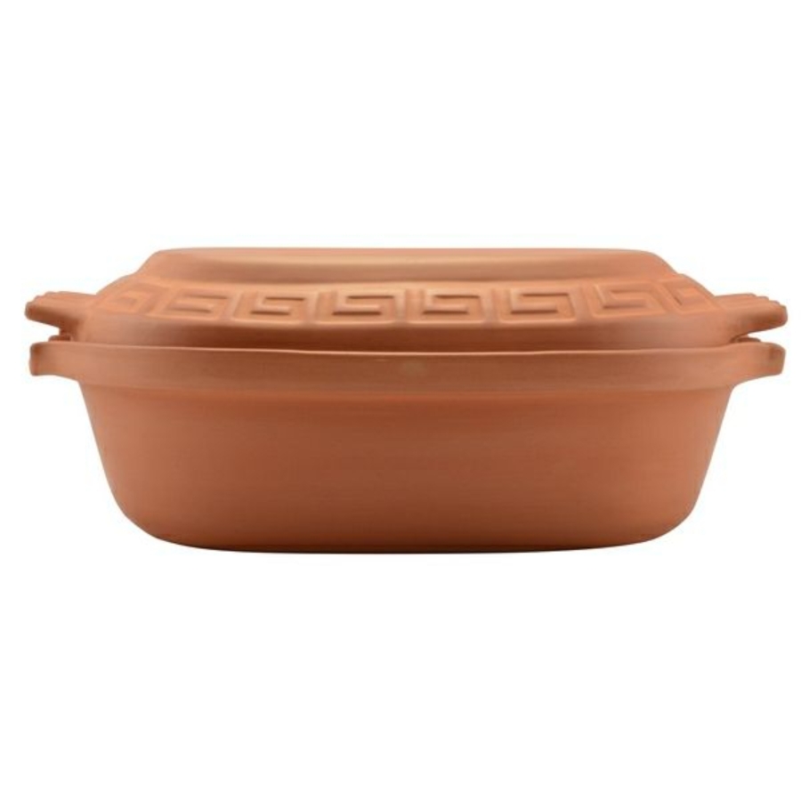 Pekáč římský keramika neglazovaný 40,5x27x14cm 6L KUTIL Sklad7 612662.00