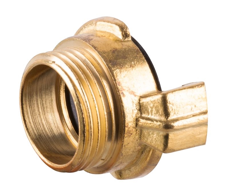 Adaptér na hadici GEKA 1" samec, mosaz, vnější závit KUTIL Sklad7 8719042.00