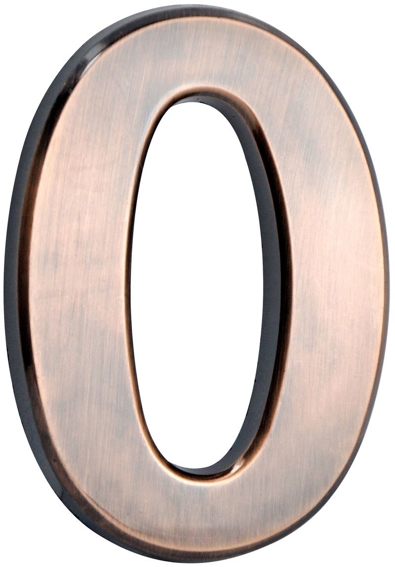 Číslo domovní samolepící ABS 70x100mm bronz #0 KUTIL Sklad7 8712488.00