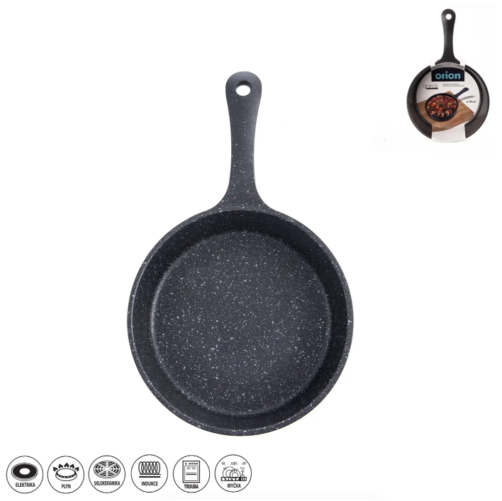 Pánev nepřilnavá zapékací granit ¤18cm GRANDE