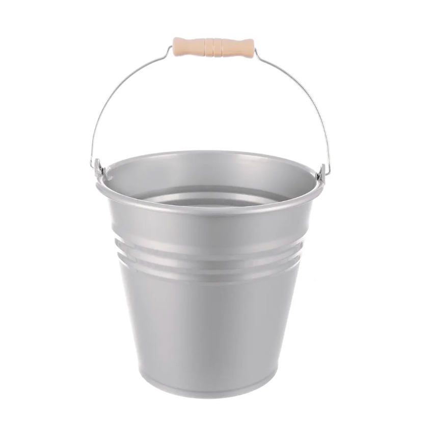 Vědro 10L kov/PH  MARK šedá KUTIL Sklad7 2621137.00