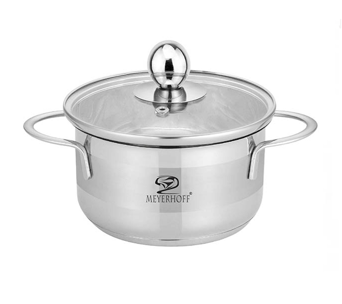Hrnec nerez ¤16cm 1,6L s poklicí  MEYERHOFF MH-1311E KUTIL Sklad7 444374.00