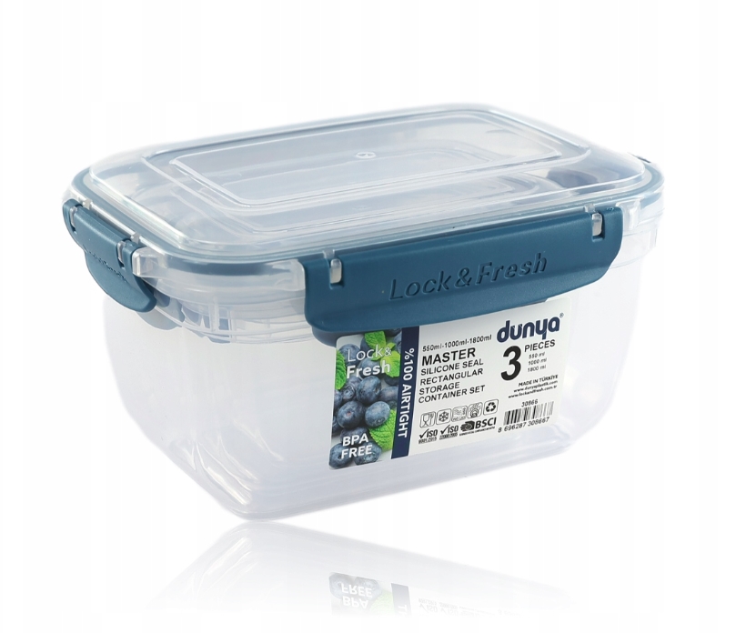 Dóza sada MV 3ks 0,4/0,8/1,4L s těsněním  MASTER