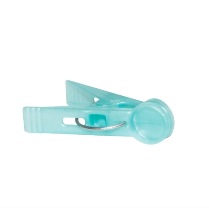 Kolíčky na prádlo 20ks plast  ROUND, mix barev