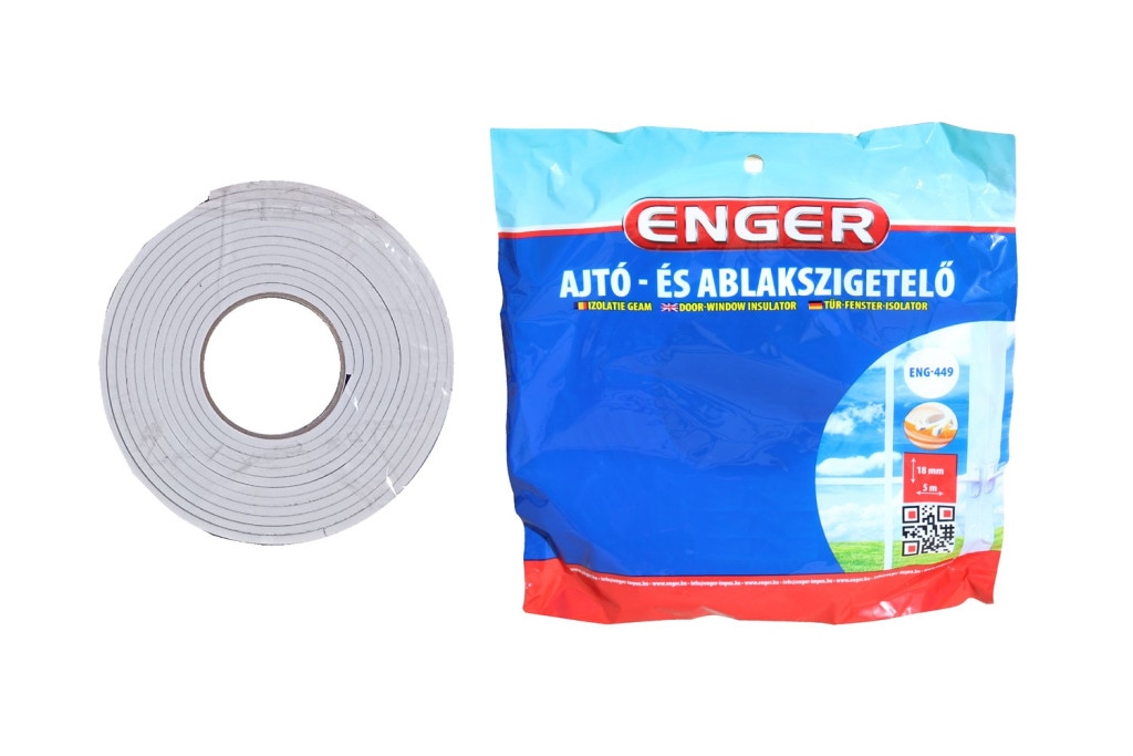 Páska lepící oboustranná pěnová 18mm/5m  ENGER bílá KUTIL Sklad7 612335.00