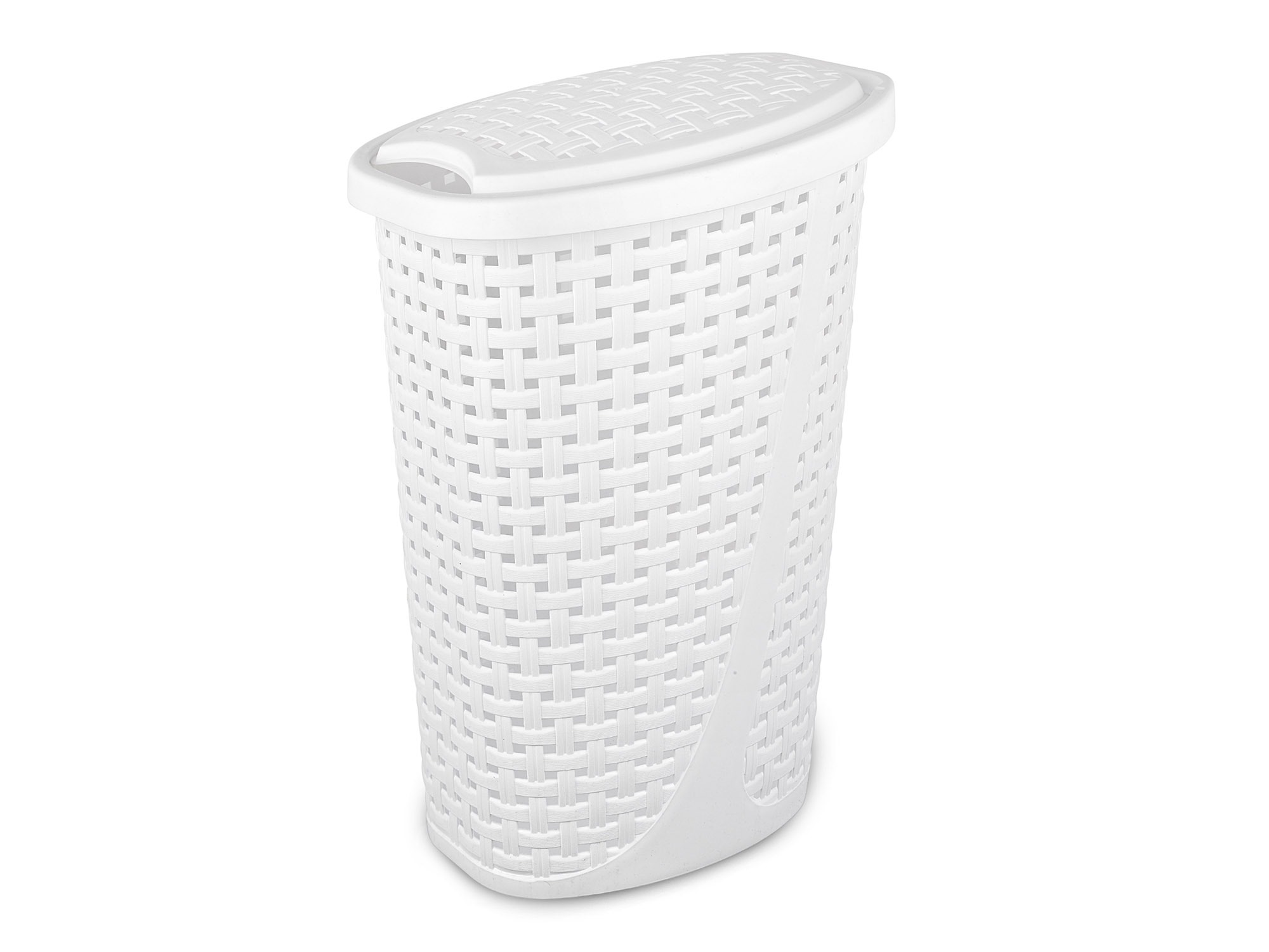Koš špinavé prádlo 45L úzký  SLIM bílá