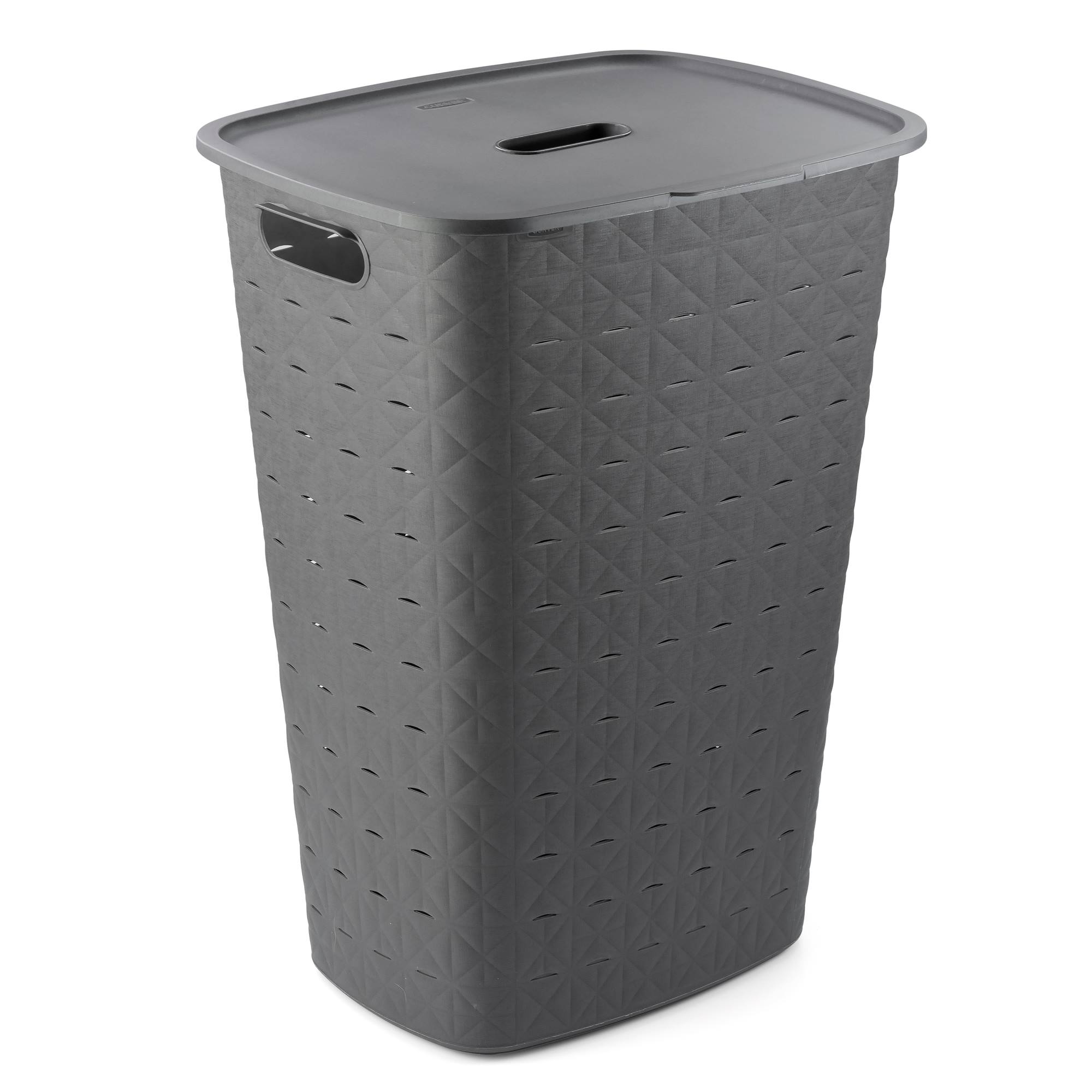 Koš špinavé prádlo 56L  SOFTEX šedá