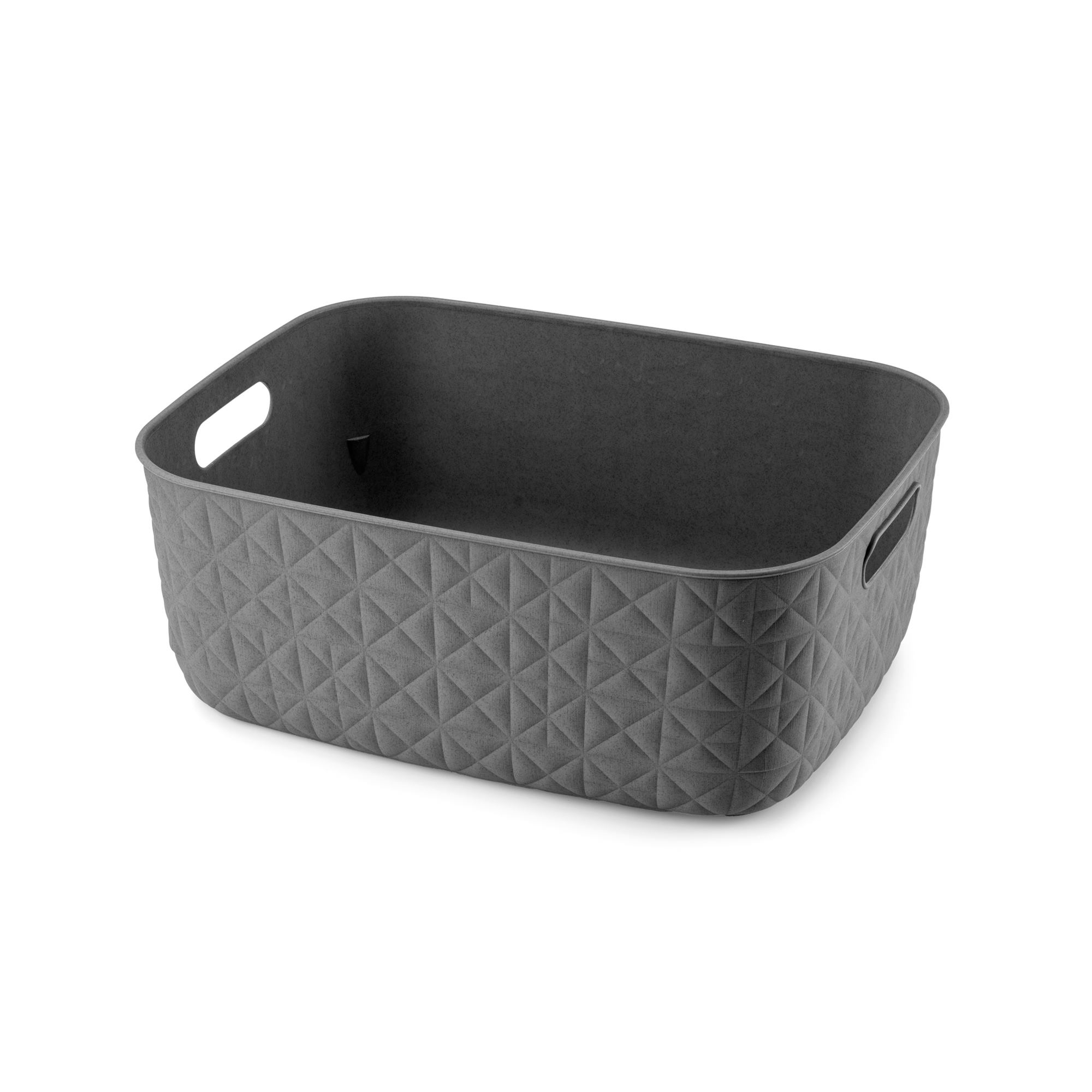 Košík PH 38x30x14,3cm 12,5L SOFTEX šedá