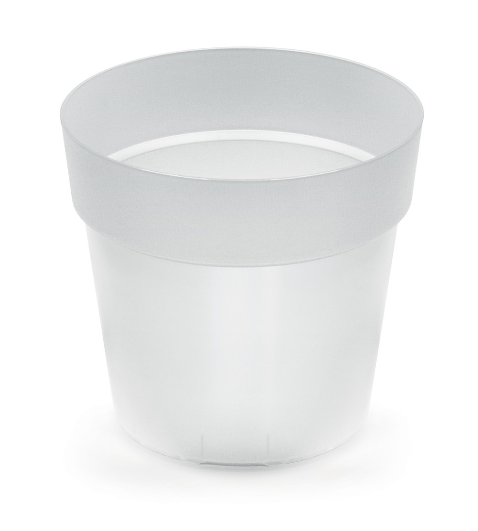 Květináč GROWER ¤10,9cm transparentní